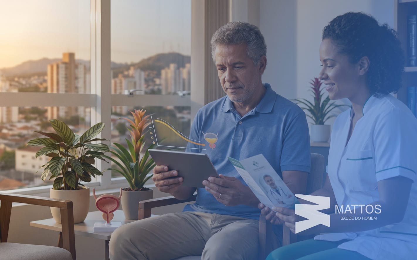 Diminuição do Jato Miccional